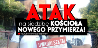 Atak na siedzibę Kościoła Nowego Przymierza w Lublinie! #Megakosciol #IPPTV